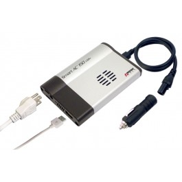 Wagan SmartAC Inverter 150 + USB (slim-type) 5V2.1A USB+